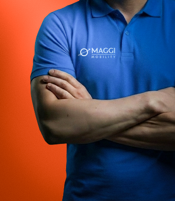 Profissional da Maggi Mobility